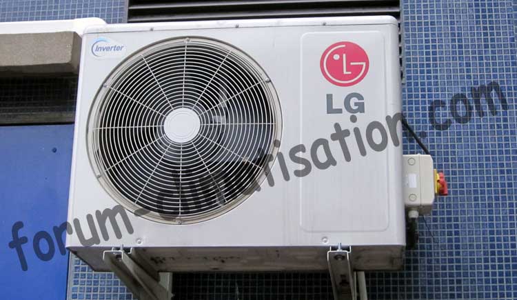 Dépannage clim LG