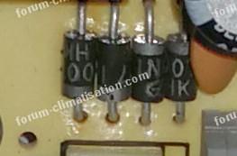 bagues diodes