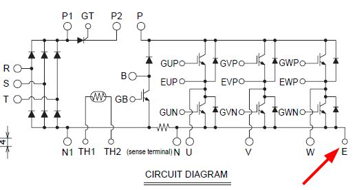 Circuit diagram CM50AD00 12H
