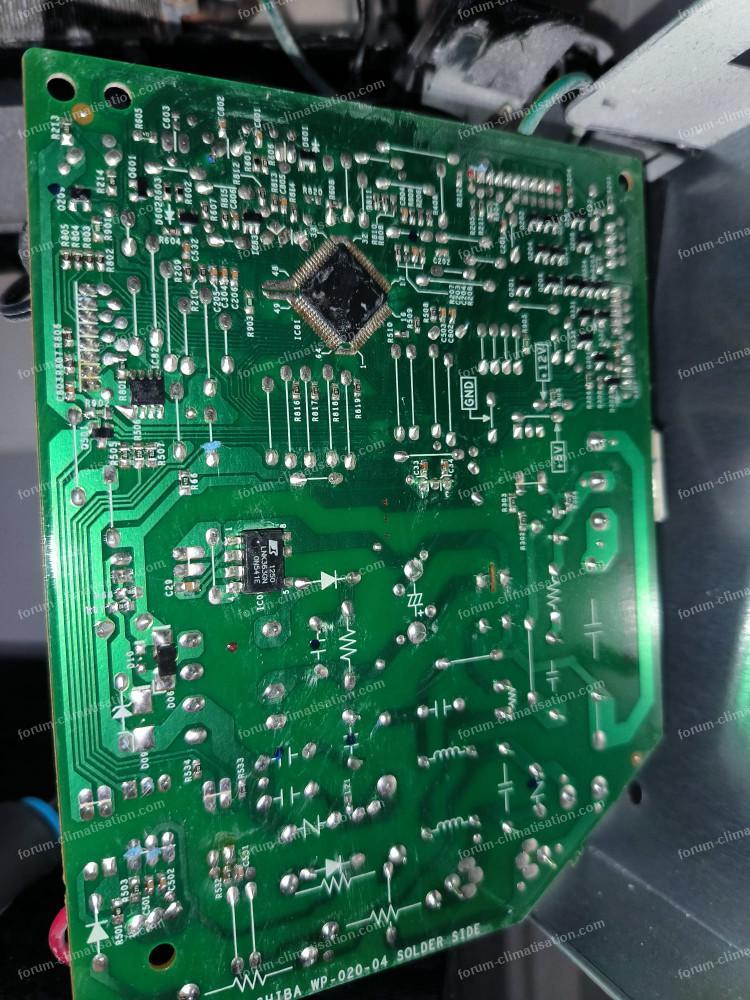dépannage climatiseur Toshiba RAS-07