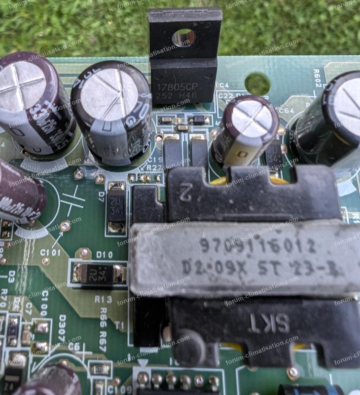 dépannage carte PAC Atlantic Alfea extensa