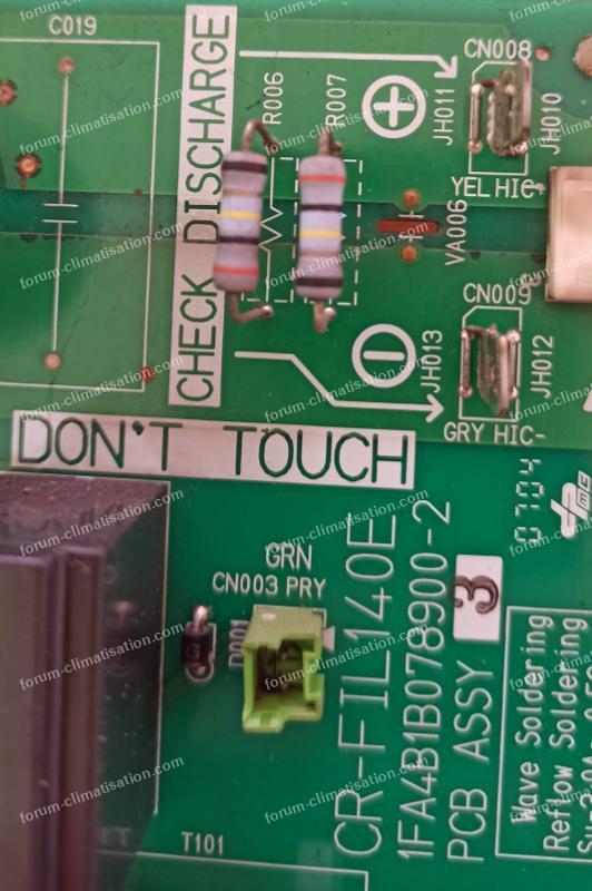 erreur P05 PAC Sanyo