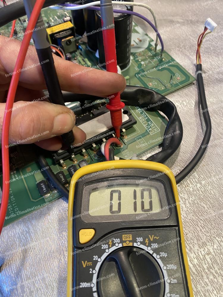 mesure carte pompe à chaleur
