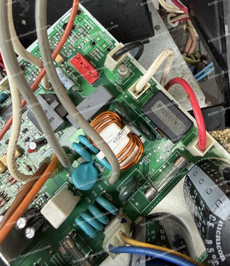 panne carte de puissance UE Toshiba