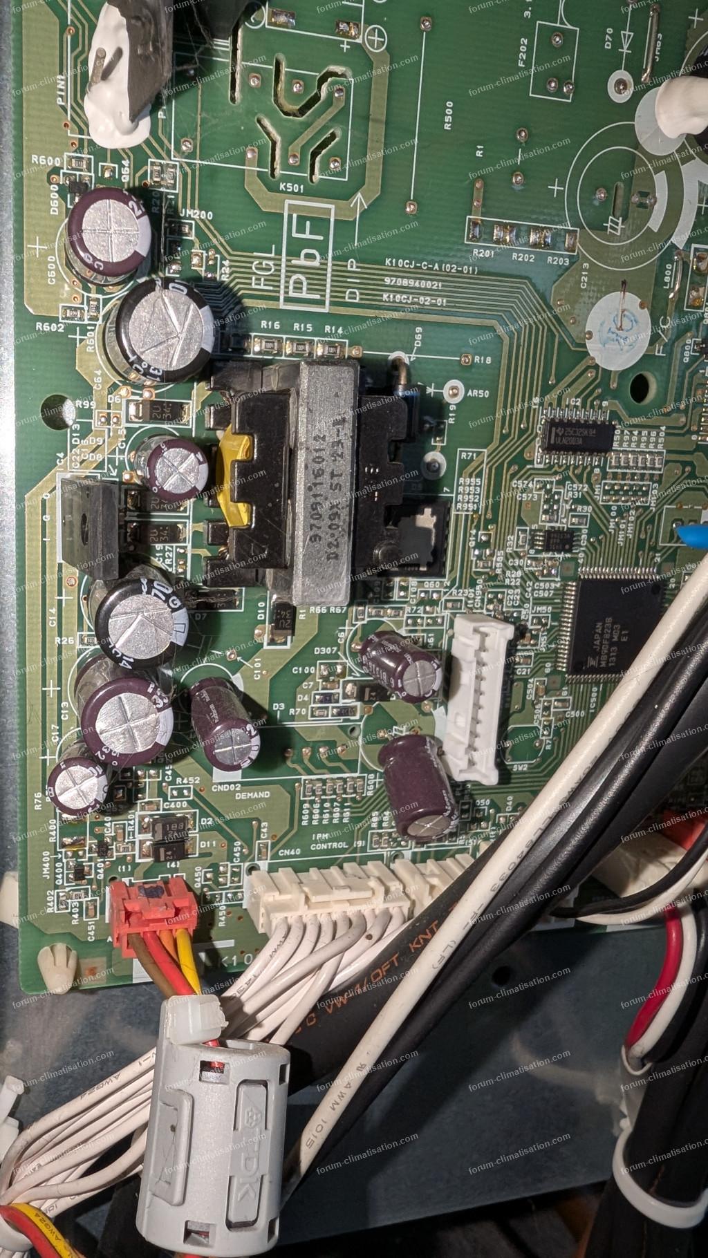 panne carte PAC Atlantic Alfea extensa